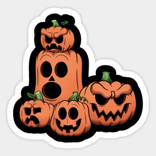 Halloween Pumpkins Sticker